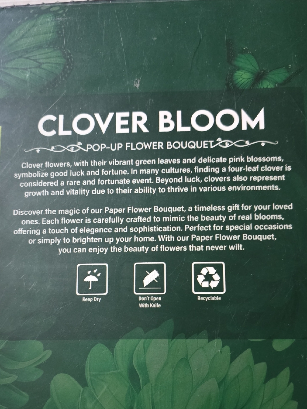 3D Pop Up Flower Bouquet Set Of 3 - Picture 6 of 11